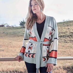 Wrangler sweater 🧡🩵